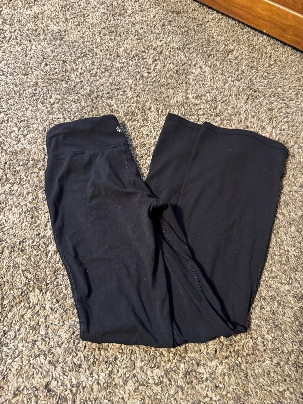Athleta Black Kids flare Leggings